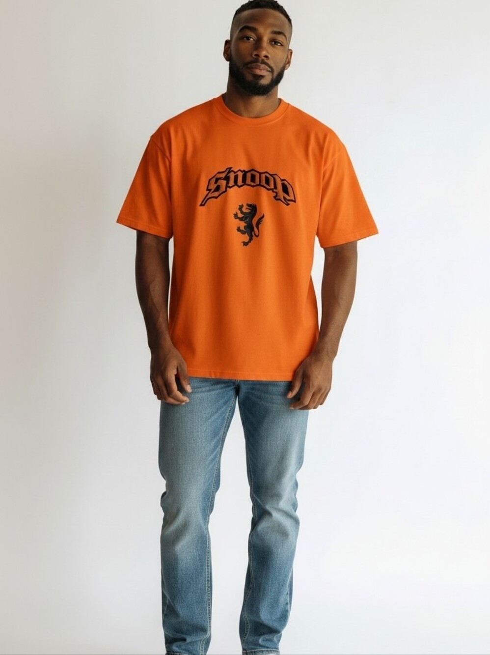 Vintage Snoop Dogg Clothing Company Orange Graphic Men's Tee. 2 XL.